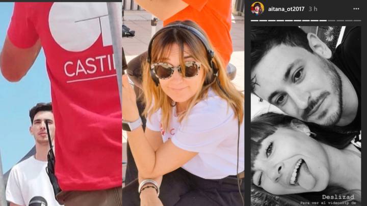 Aitana apoya y 'quiere' a Cepeda y mientras su ex es rechazado en el cásting de OT