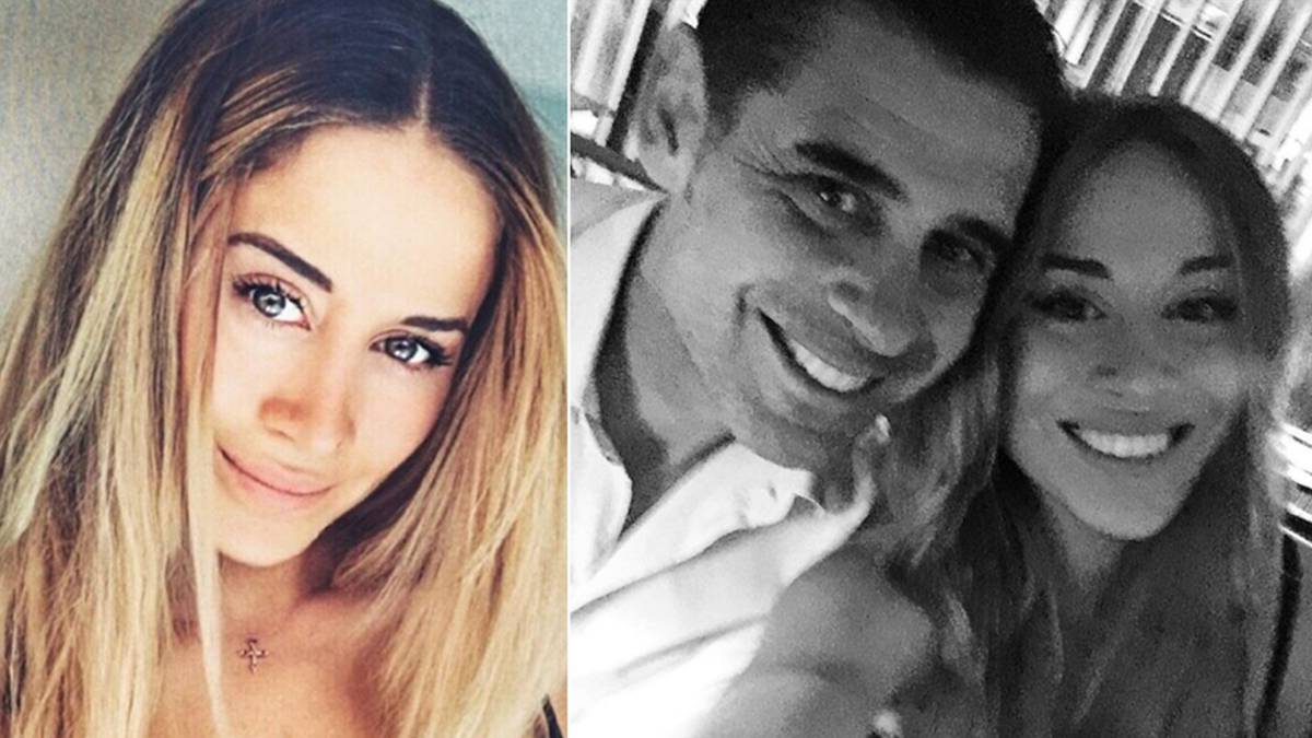 Imágenes de la hija de Fernando Hierro, Claudia Ruíz, sola y posando con él. Foto Instagram @clauruizp