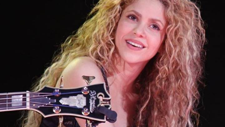 Shakira celebra la victoria de Colombia en el Mundial