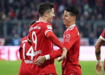 El tuit de Lewandowski a James en 2017 que ha resurgido como un brutal 'fail'