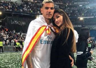 Theo Hernández y Adriana Pozueco se reconcilian
