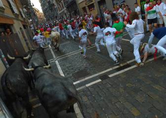 Un veloz y peligroso encierro de Miura cierra los Sanfermines 2018