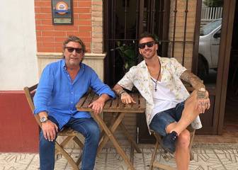 Sergio Ramos disfruta de su día libre junto a su padre y las redes lo comparan con Sabina