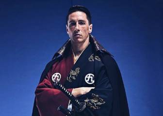 Torres sigue adaptándose a Japón y ya luce como un samurái