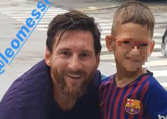 El hijo de Rivillos cumple su sueño: conocer a Leo Messi