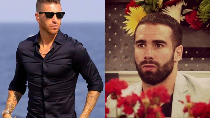 Sergio Ramos y Dani Carvajal en Instagram.