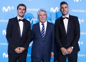 La alfombra azul del Upfront Movistar+