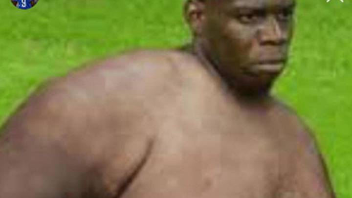 Montaje de Mario Balotelli con sobrepeso.