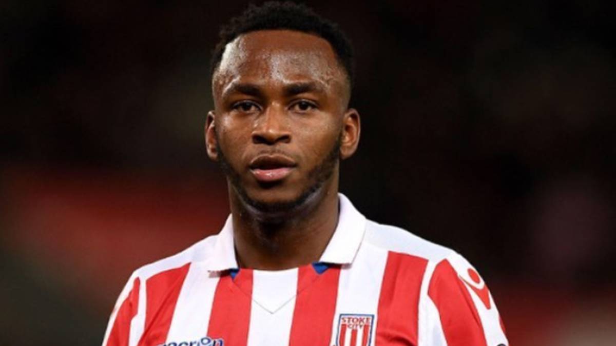 El futbolista Saido Berahino durante un partido con el Stoke City. Foto Instagram