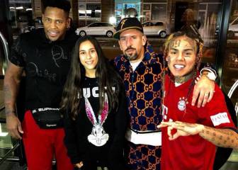 Ribéry meets rapper 6ix9ine rocking Gucci tracksuit