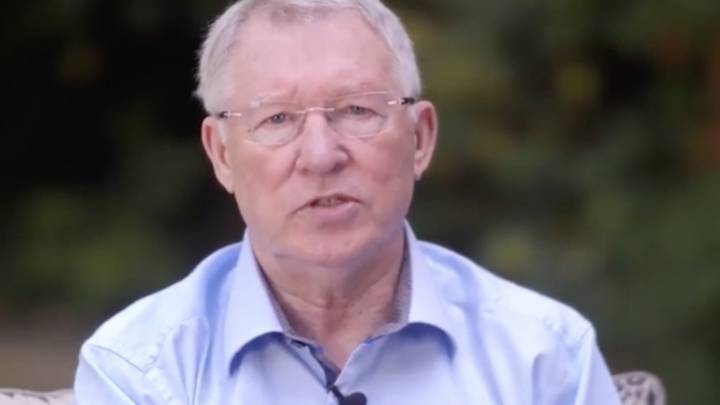 Alex Ferguson en un vídeo del Manchester United.