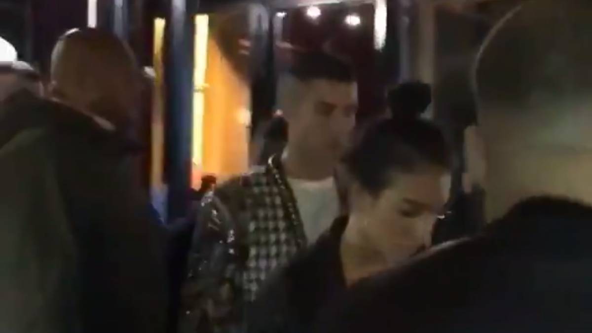 Cristiano y Georgina Rodríguez se escapan de concierto a París
