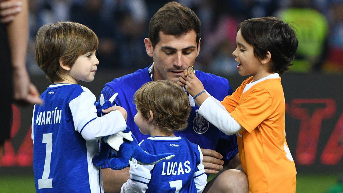 El hijo de Iker Casillas ya juega en las categorías inferiores del Oporto