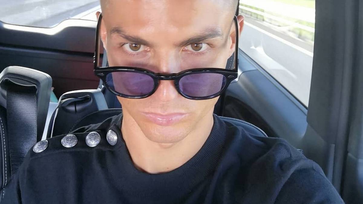 Cristiano Ronaldo en una imagen de Instagram.