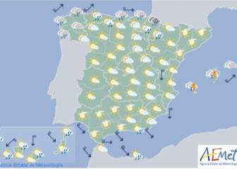 El tiempo para el puente del 1 de noviembre: tregua y subida de temperaturas