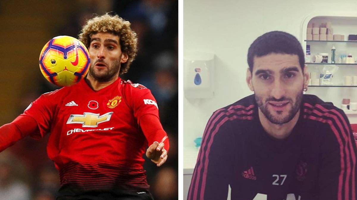 Fellaini, irreconocible con su cambio de look: adiós al pelo afro