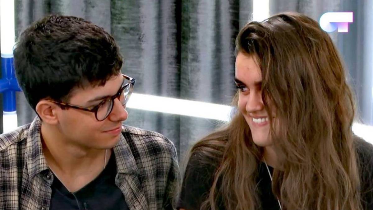 Alfred y Amaia durante su paso por "Operación Triunfo 2017". Foto Facebook