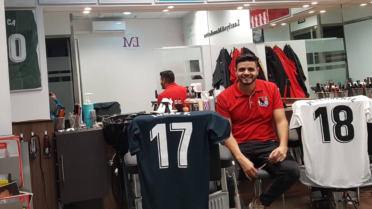 El corte de 'suerte' de Larbi, el peluquero de Marcos Llorente y Lucas Vázquez