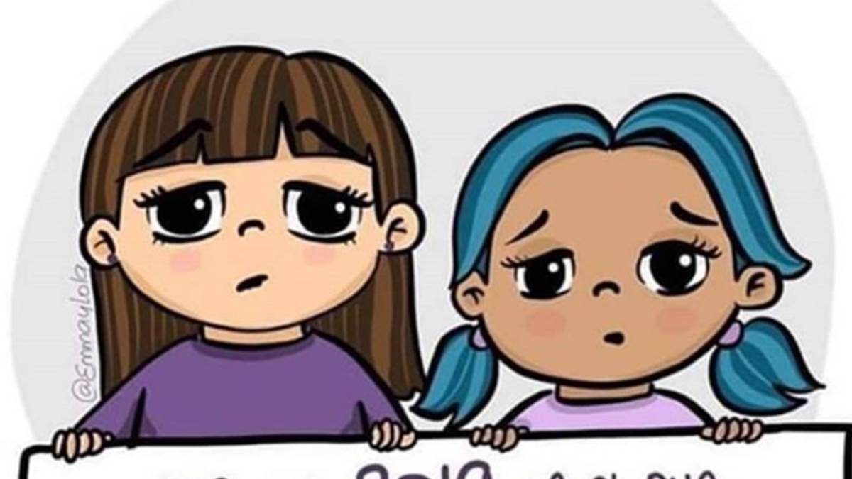 Ilustración contra la violencia machista difundida tras el asesinato de la joven profesora zamorana Laura Luelmo en Huelva. Foto Instagram