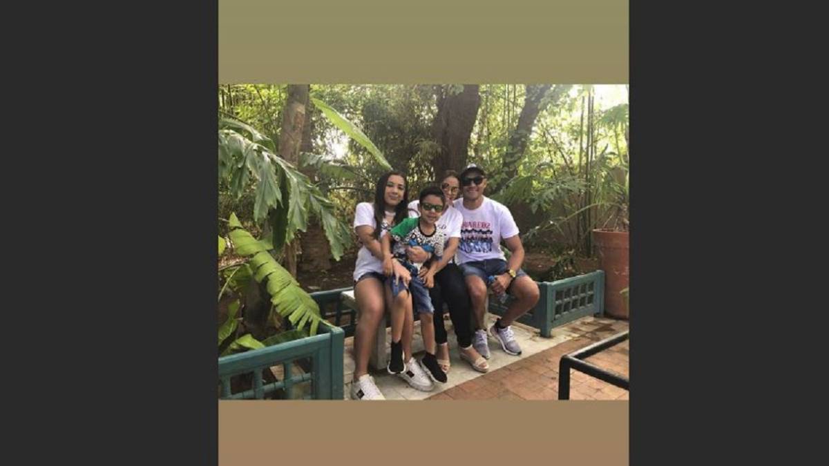 Keylor Navas, de vacaciones con El Zhar en un oasis marroquí.