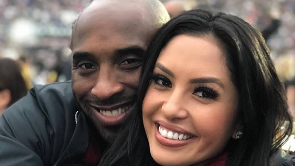 Kobe Bryant con su mujer, Vanessa. Foto Instagram @vanessabryant