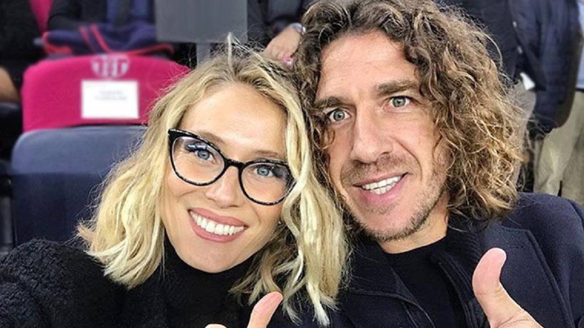 La felicitación de Carles Puyol a la "capitana" de su familia