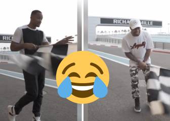 Will Smith enseña a mover la bandera a Hamilton y las redes explotan