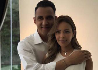 El dardo de la mujer de Keylor Navas: