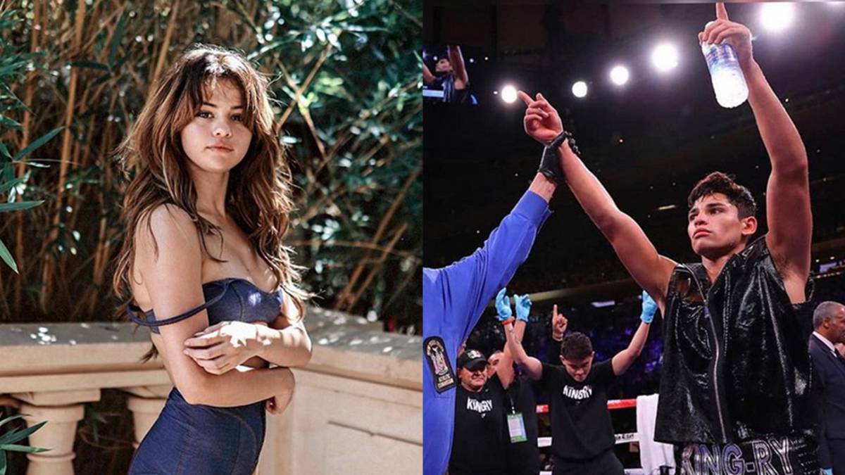 La joven promesa del boxeo, Ryan García pide una cita a Selena Gómez