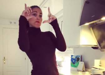 Lara Álvarez muestra sus habilidades para el baile con una sensual actuación
