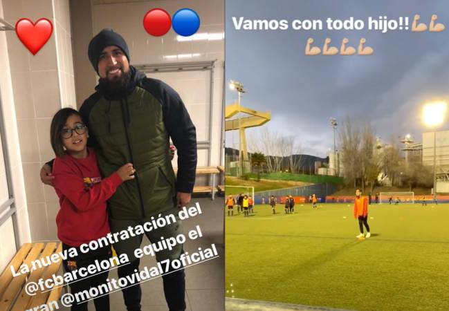 El Hijo De Arturo Vidal Ltimo Fichaje Del Fc Barcelona As