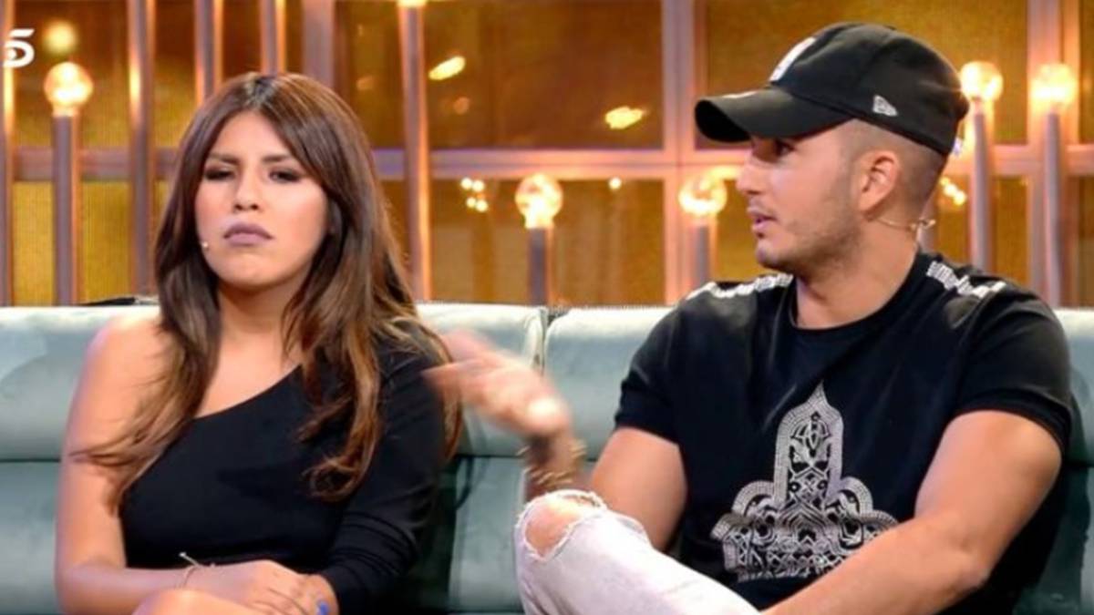 Isa Pantoja y Omar Montes durante una gala de Gran Hermano VIP 6. Imagen: Telecinco