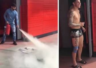 Diego Costa extinguishes an undressed Lucas Hernández