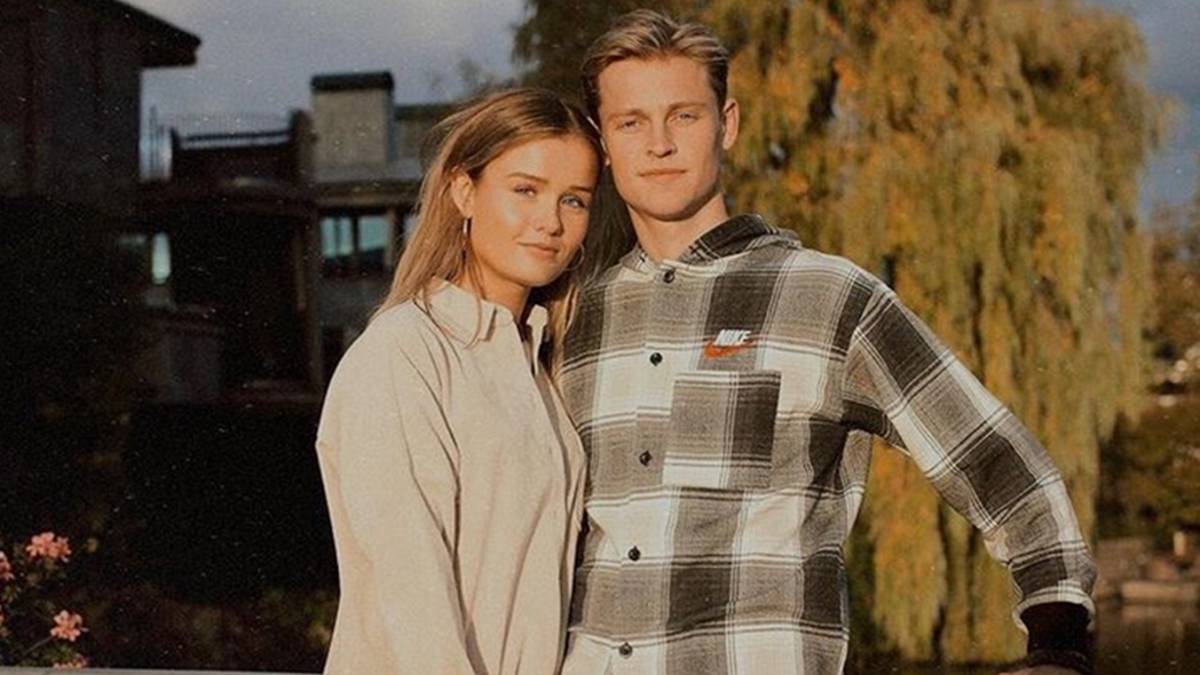 Mikky, la novia de De Jong, la primera en felicitarle: \