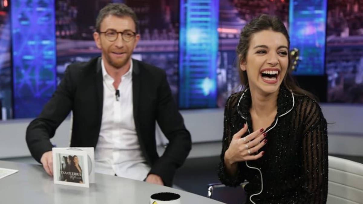 Ana Guerra presenta su disco en 'pijama' en El Hormiguero