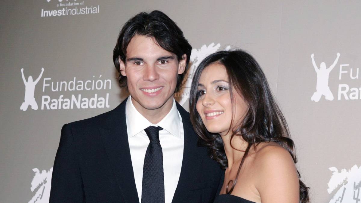 Rafa Nadal con su novia, Xisca Meri Perelló, en una cena benéfica de la fundación de Rafa Nadal. FOTO: EUROPA PRESS REPORTAJES