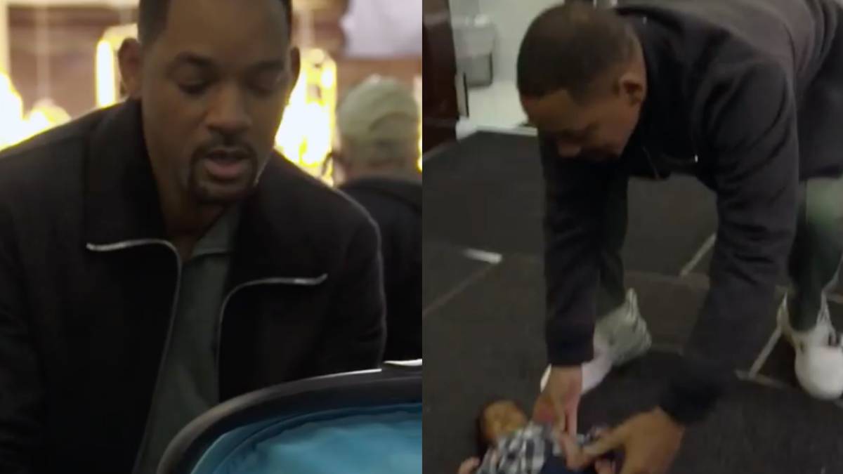 Will Smith trolea a sus seguidores con la ayuda de un bebé