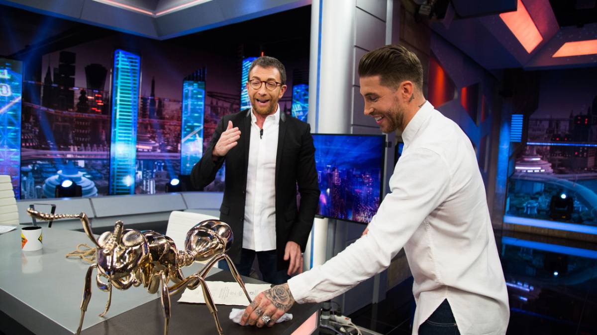 Desvelado el precio de la hormiga que Sergio Ramos le regaló a Pablo Motos