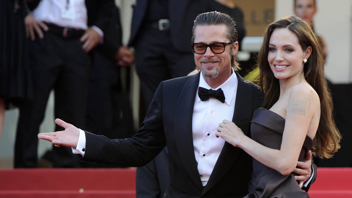 Brad Pitt y Angelina Jolie, pillados hablando juntos: sabemos de qué discutían