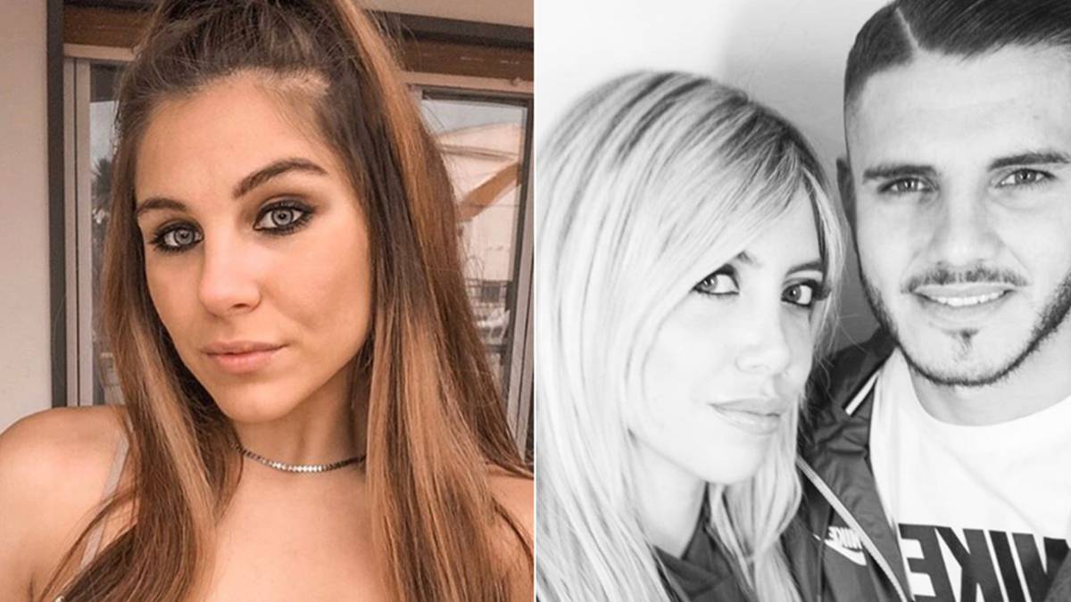 Imágenes de Ivana Icardi, la hermana de Mauro Icardi, y del futbolista con su mujer y representante, Wanda Nara. Fotos Instagram