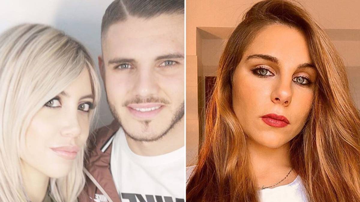Imágenes de Wanda Nara con Mauro Icardi y de la hermana del futbolista, Ivana Icardi. FOTOS: Instagram