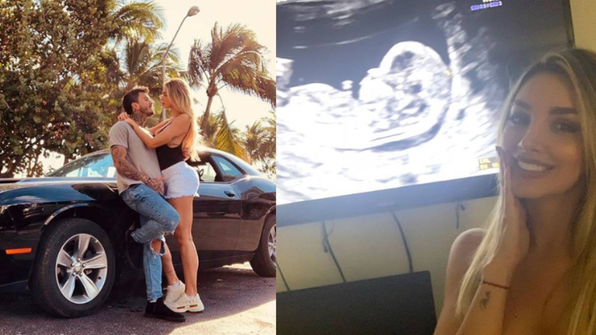 Mateo y Melina en sus redes sociales.