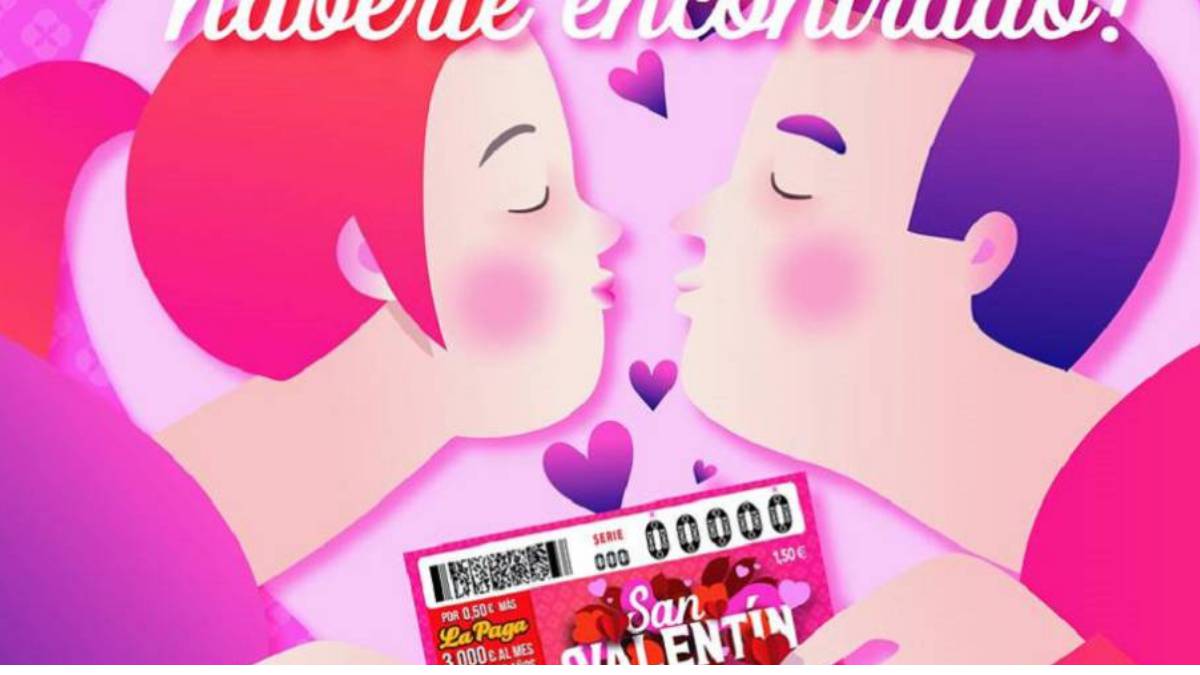 Números premiados del sorteo especial de la ONCE por San Valentín