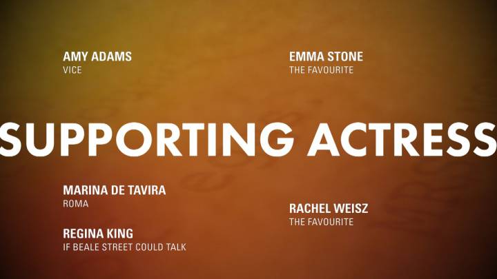 Nominadas al Oscar a mejor actriz de reparto 2019