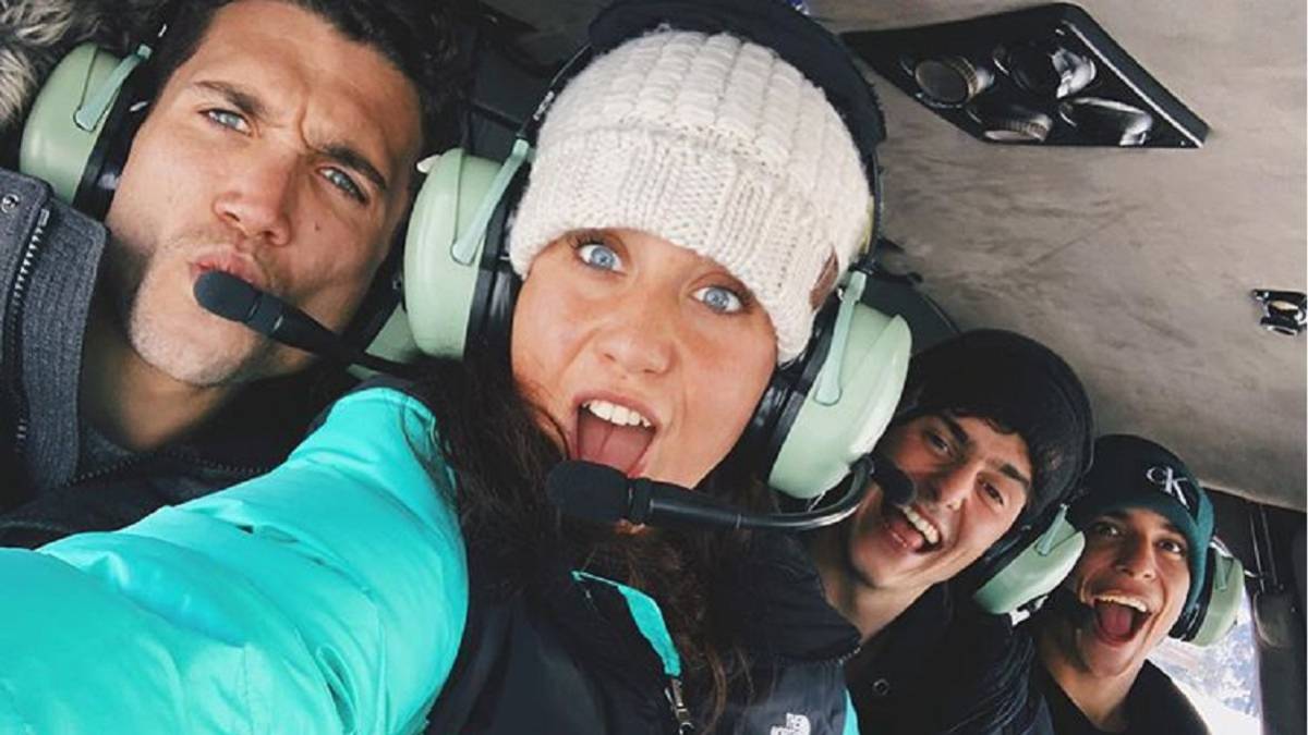 Los chicos de 'Élite' se escapan juntos de viaje a la nieve