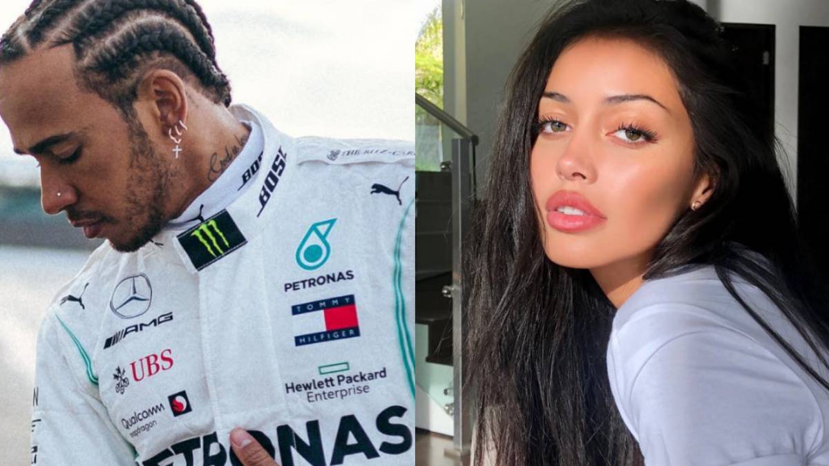 Lewis Hamilton, pillado con la modelo española Cindy Kimberly