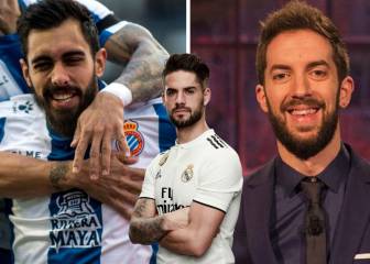 Broncano y Borja Iglesias se juntan en el Carrusel tras el gol: ojo al momento Isco...