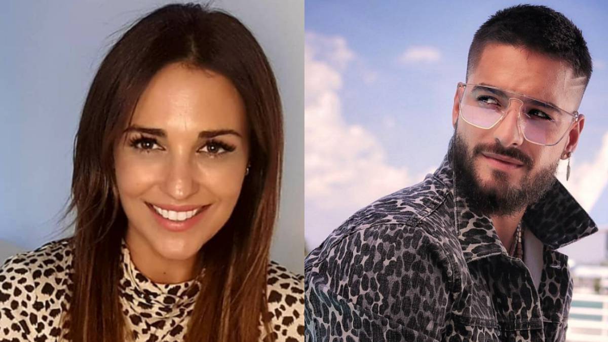 Paula Echevarría, consufa tras recibir un ramo de rosa de Maluma