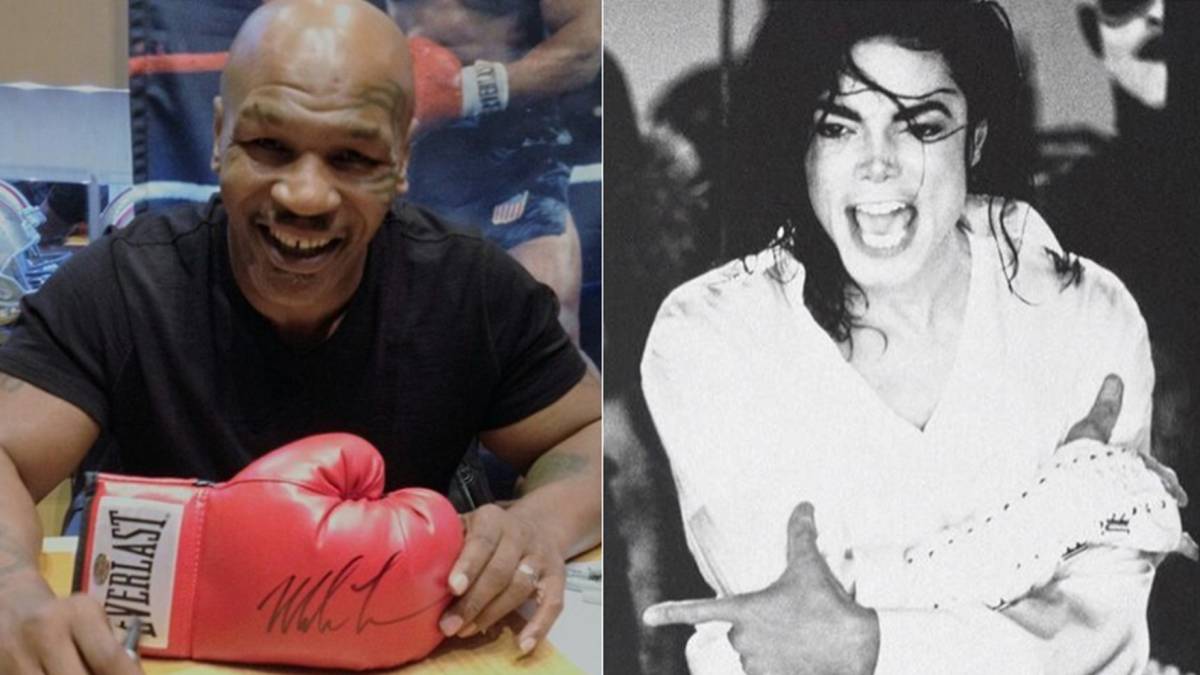 Imágenes del mítico exboxeador Mike Tyson y del cantante Michael Jackson. Fotos Instagram