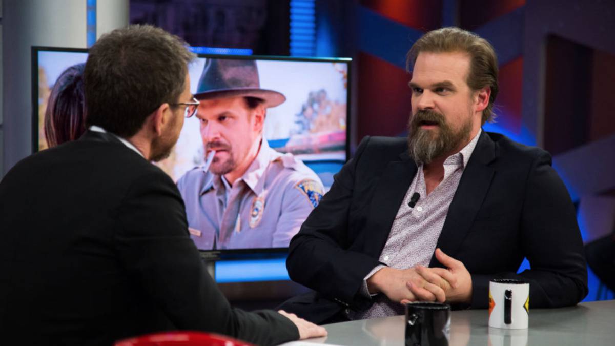 David Harbour en El Hormiguero.